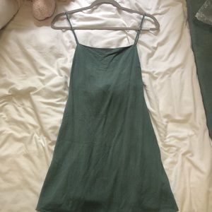 Hazel Boutique blue tie back sundress
